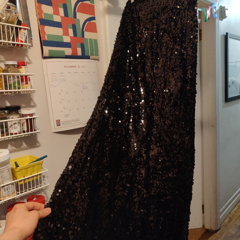 Sequin skirt